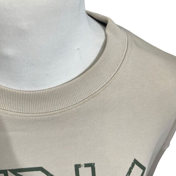 ANINE BING Tiger Muse Stone Crew Pullover Sweatshirt 100% Organic Cotton Size XS - Picture 13 of 15